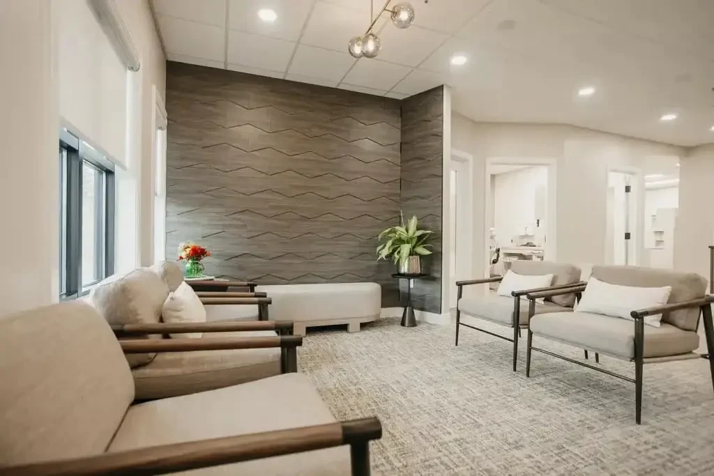 Advanced Dentistry and Aesthetics office seating area